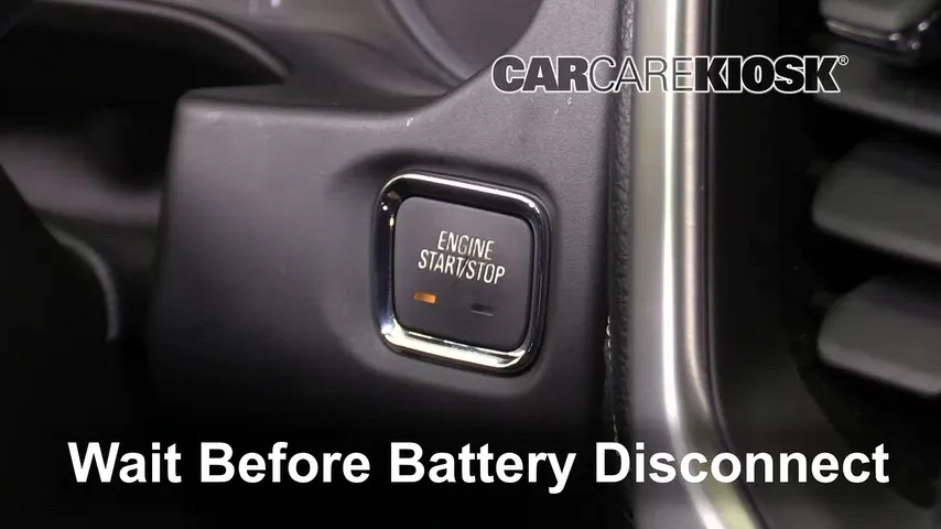 2017 GMC Acadia SLE 2.5L 4 Cyl. Battery Replace